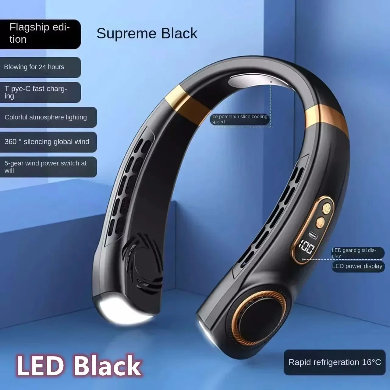 Eazycool™ Bladeless Neck Fan